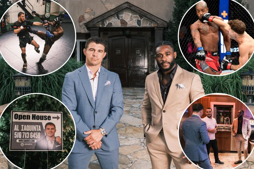 UFC champs are Long Island's newest real estate photos — and they're fighting their way to the top