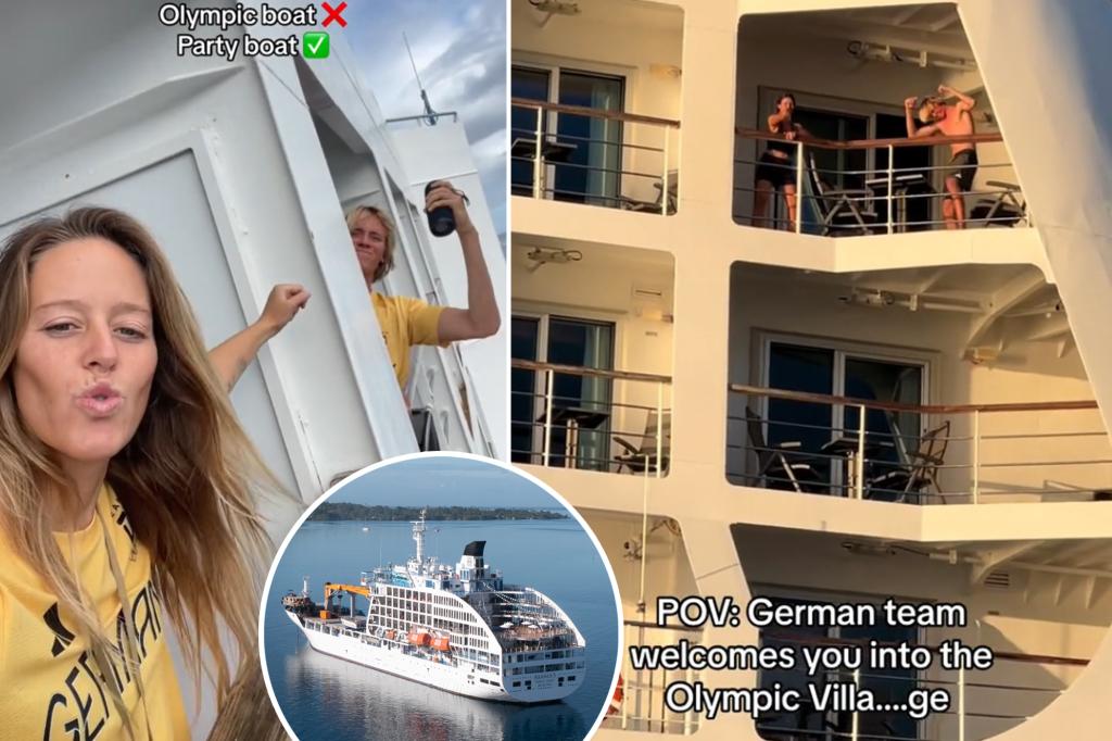 Inside Olympic party cruise ship over 9,000 miles from Games: 'Better than Paris'